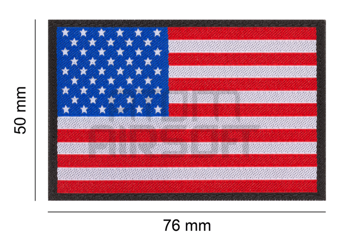 Clawgear USA lippu velcromerkki