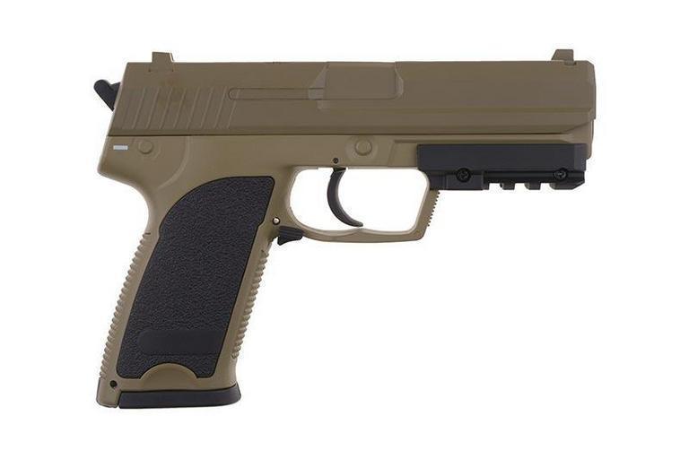 Cyma USP AEP sähköpistooli, CM125 - hiekka