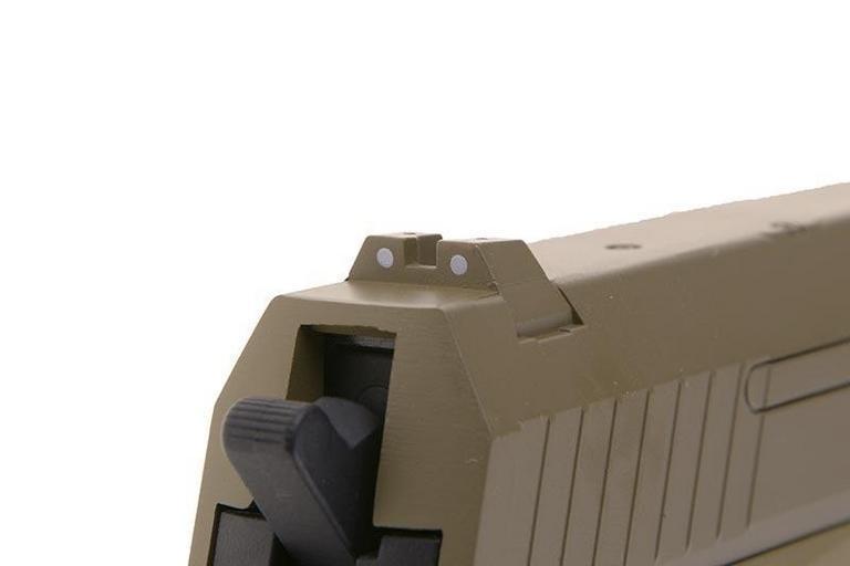 Cyma USP AEP sähköpistooli, CM125 - hiekka