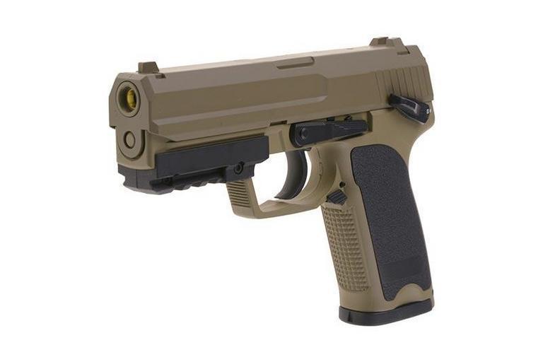 Cyma USP AEP sähköpistooli, CM125 - hiekka
