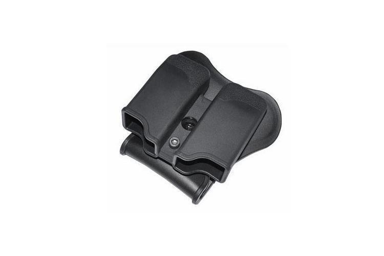 Cytac M9 / P226 / P99 pistoolin kovamuovinen tuplalipastasku – musta