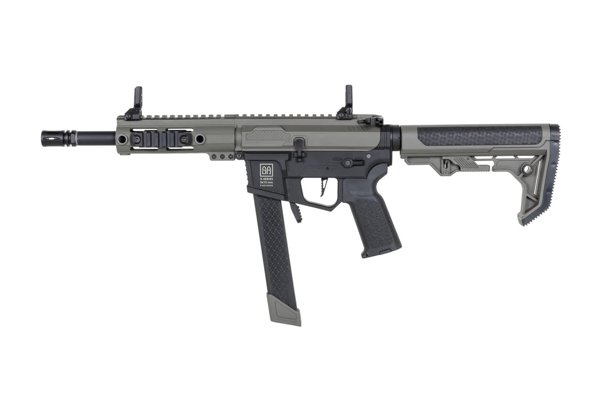 Specna Arms SA-FX01 FLEX™ BLDC™ HAL ETU Gen.2 sähköase - Olive