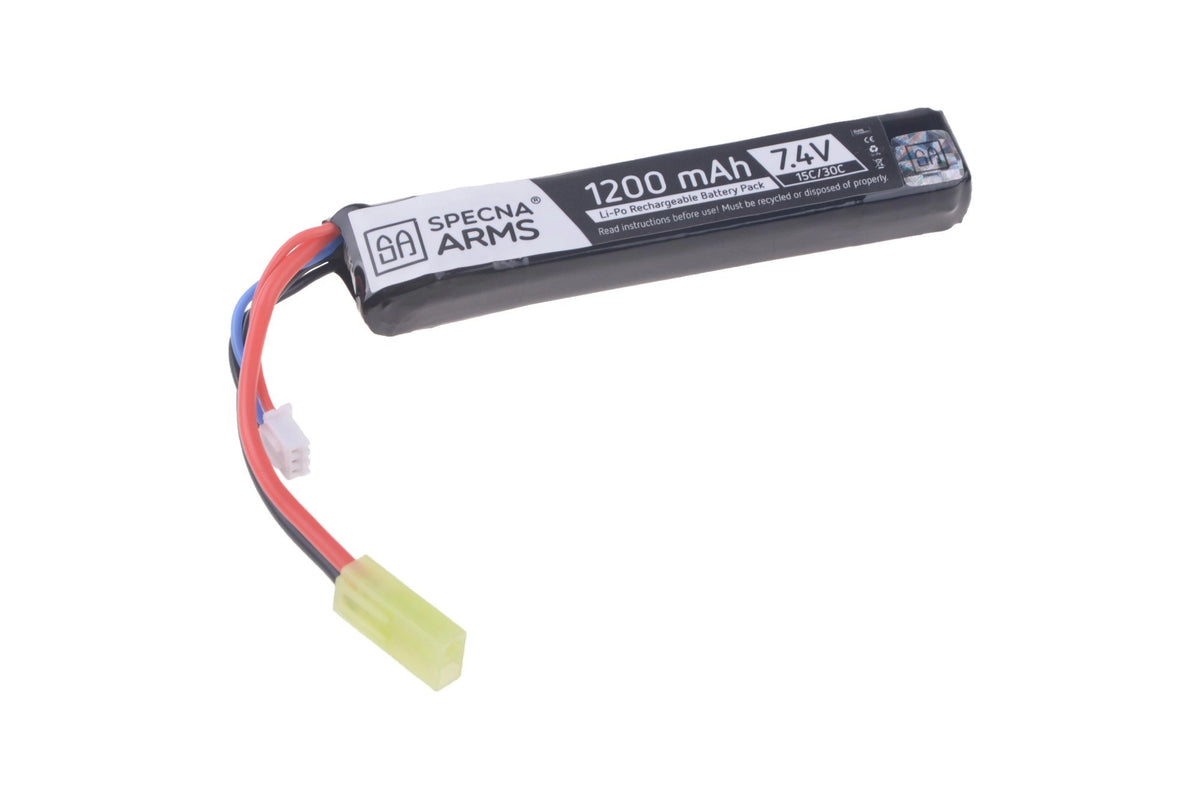 Specna Arms LiPo battery 7,4V 1200mAh 15/30C - Small Tamiya