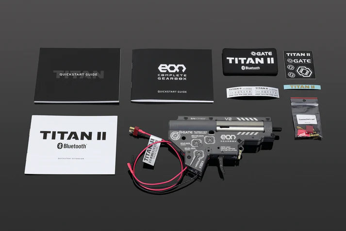 GATE EON valmis V2 rataslaatikko + TITAN II Bluetooth® (1,2J - Short Stroke)