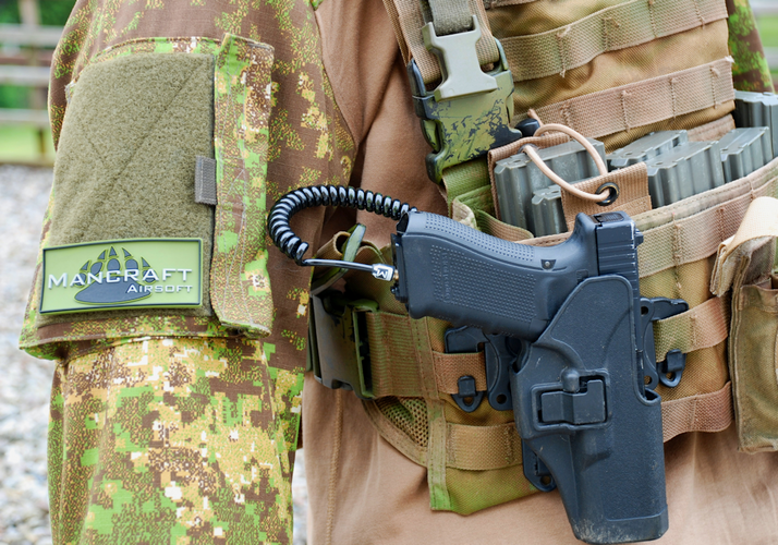 Mancraft QD HPA Pistol Lanyard, Pistol Lanyard - KJW/WE