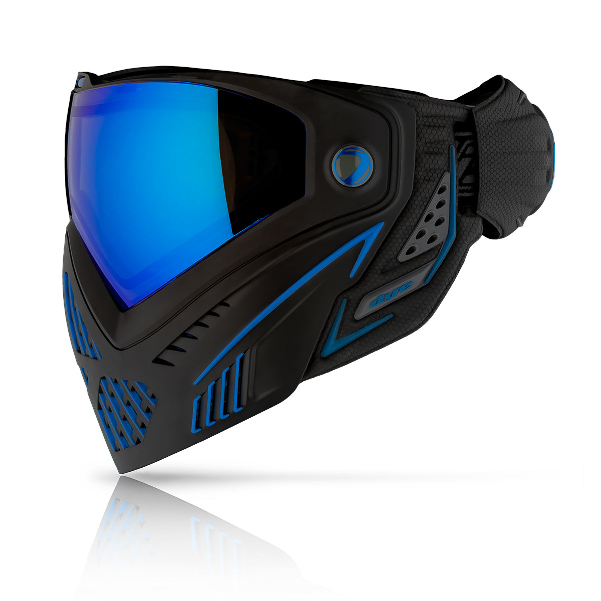 DYE I5 paintball mask - STORM BLACK / BLUE 2.0