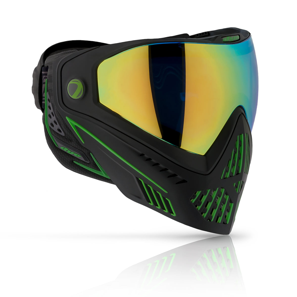 DYE I5 paintball maski - EMERALD / BLACK LIME 2.0