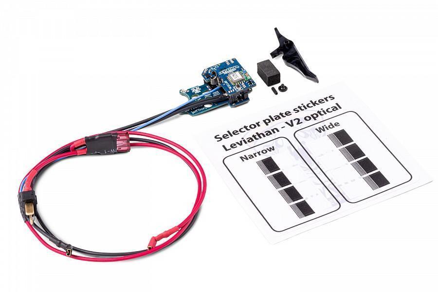 Jefftron Leviathan V2, optical (rear wiring + CNC trigger)