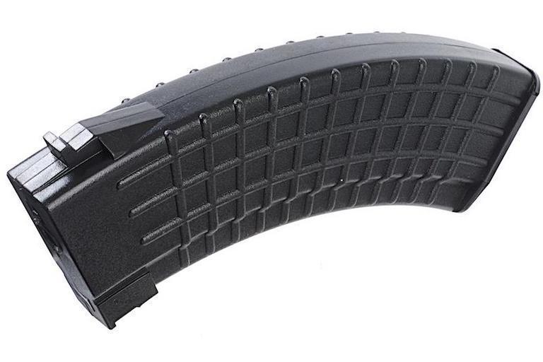 MAG AK mid-cap, vohvelikuvioitu, 100 kuulaa - musta (Kopio)