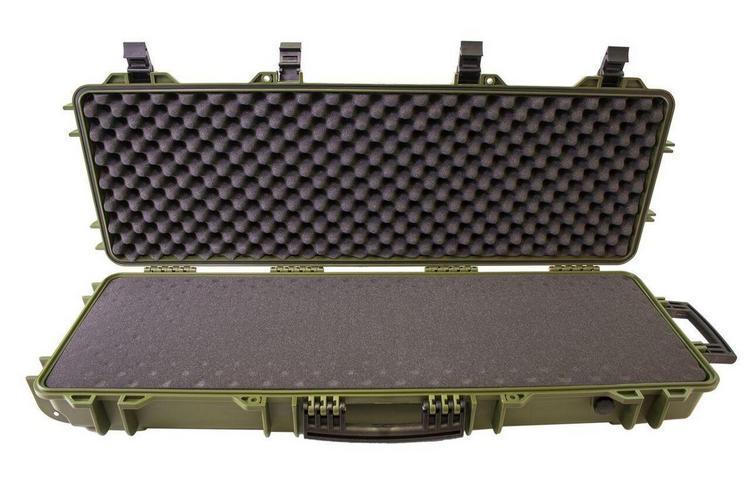 Nuprol Large Hard Case, hard plastic gun case - green