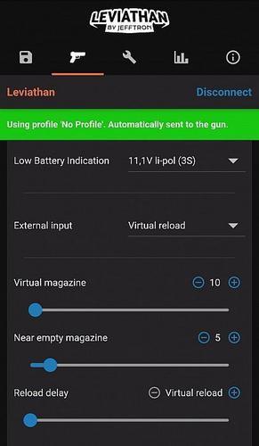 Jefftron Leviathan V3, optinen