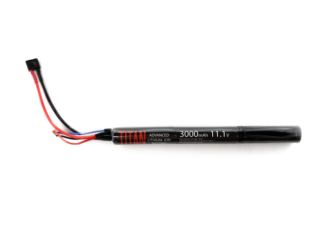 TITAN Power 3000mAh 11,1V tikkuakku – Deans / T-liitin